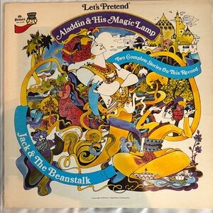 Aladdin & His Magic Lamp Vinyl Record